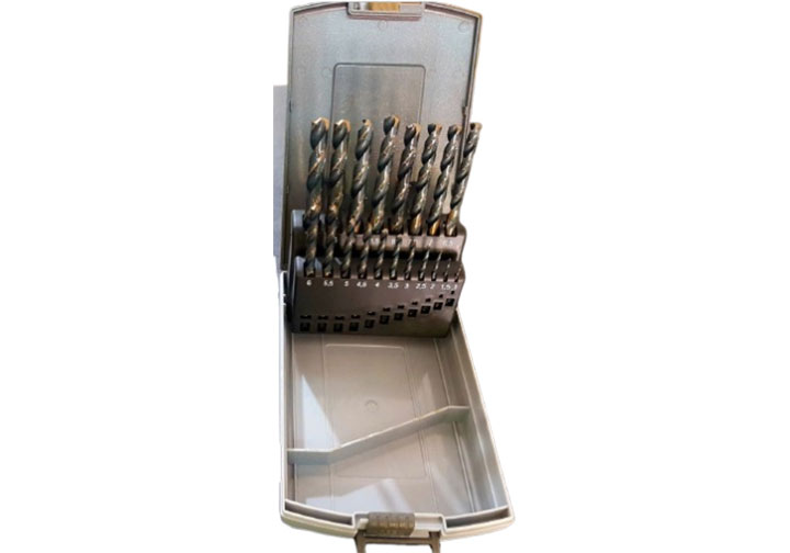 1-10mm Bộ mũi khoan inox / sắt 19 chi tiết FR135