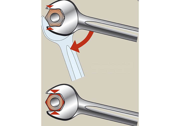 17mm Cờ lê vòng miệng Stanley 87-077