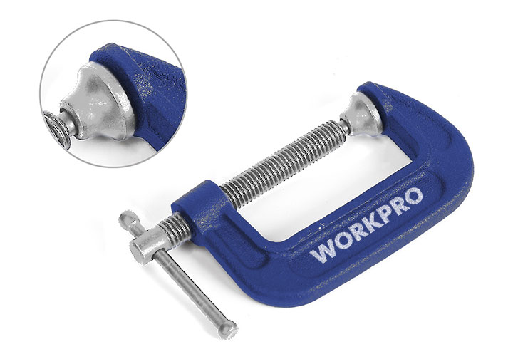 2" (50mm) Cảo chữ C Workpro WP232017