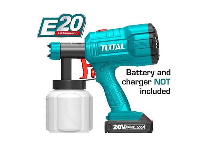 20V Máy phun sơn dùng pin E20 Total TSGLIE2001