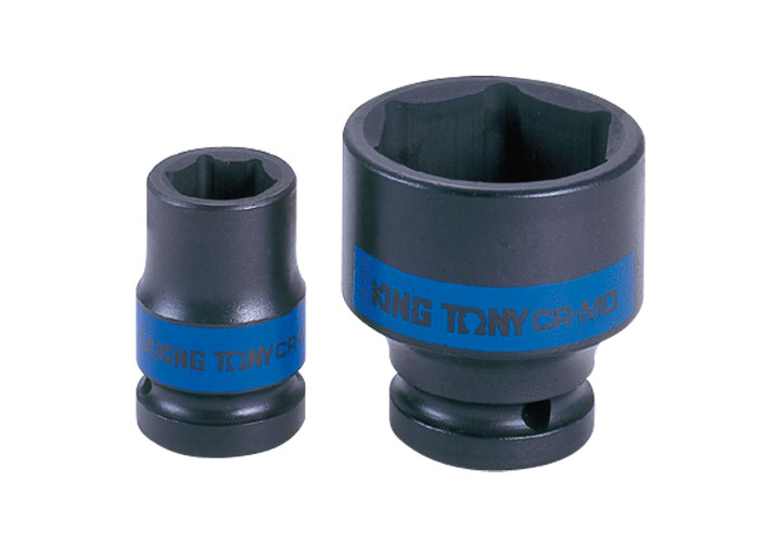 23mm Đầu tuýp đen 6 cạnh (dài 40mm) 1/2" Kingtony 453523M