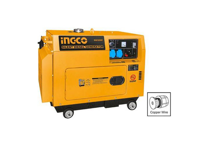 5KW Máy phát điện dùng dầu diesel INGCO GSE50001