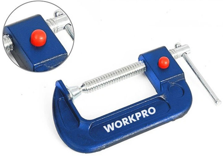 6" Cảo chữ C nhả nhanh Workpro WP232024