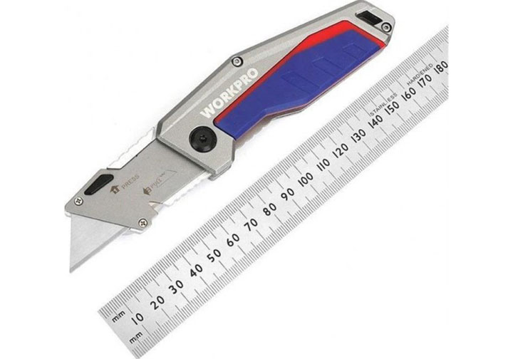 61x19mm Dao rọc xếp gọn Workpro WP211012