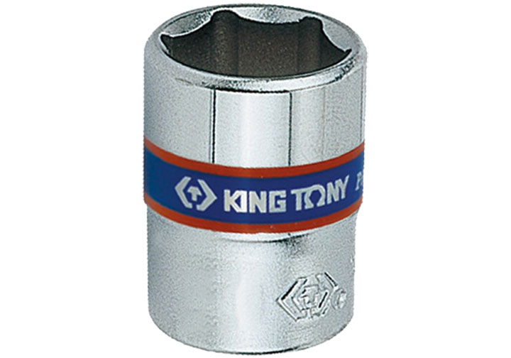 6mm Đầu tuýp 6 góc 1/4" (ngắn 24mm) Kingtony 233506M