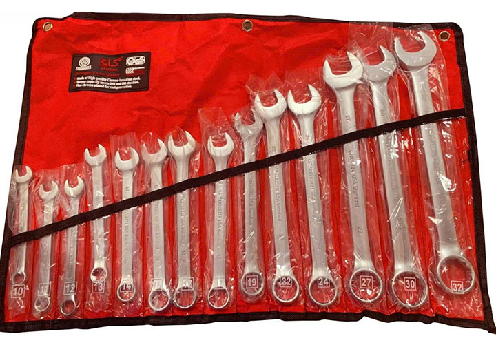 8-24mm Bộ cờ lê vòng miệng 14 chi tiết LS
