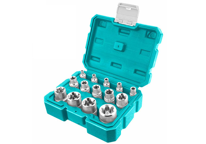 Bộ đầu tuýp đa năng 14 chi tiết Total THKTETS0114